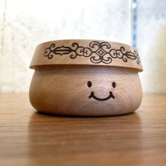 【ふるさと納税】 こども椀 食器 木製 ベビー用品 お椀 ベビーギフト 箱付き アシリウタラ 赤ちゃん 出産祝い ギフト プレゼント 北海道 札幌市 - 画像3