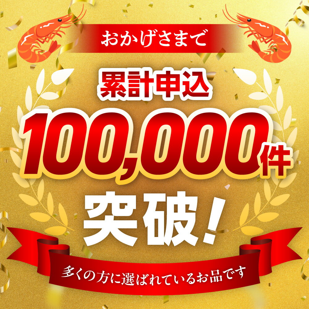 【ふるさと納税】 累計100,000件突破 ★【 選べる 容量 】 背ワタなし 特大 むきえび 5L サイズ 850g 1.7kg 2.5kg 3.4kg (解凍前) 下処理不要 エビ 冷凍 小分け えび ebi バラ おかず 弁当 海鮮 お取り寄せ 魚介 海老 ランキング 1袋 2袋 3袋 4袋 高評価 北海道 札幌市 サムネイル2
