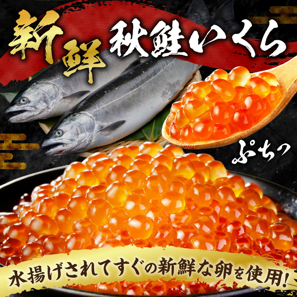 【ふるさと納税】 高評価★ 北海道産 いくら醤油漬け 【 選べる 容量 】1kg 500g 化粧箱入り イクラ 鮭いくら 醤油漬け 濃厚 鮭卵 魚卵 海鮮 魚介類 魚介 グルメ 冷凍 高級 ご褒美 お取り寄せ 250g 小分け パック おすすめ 北海道 札幌市 - 画像3