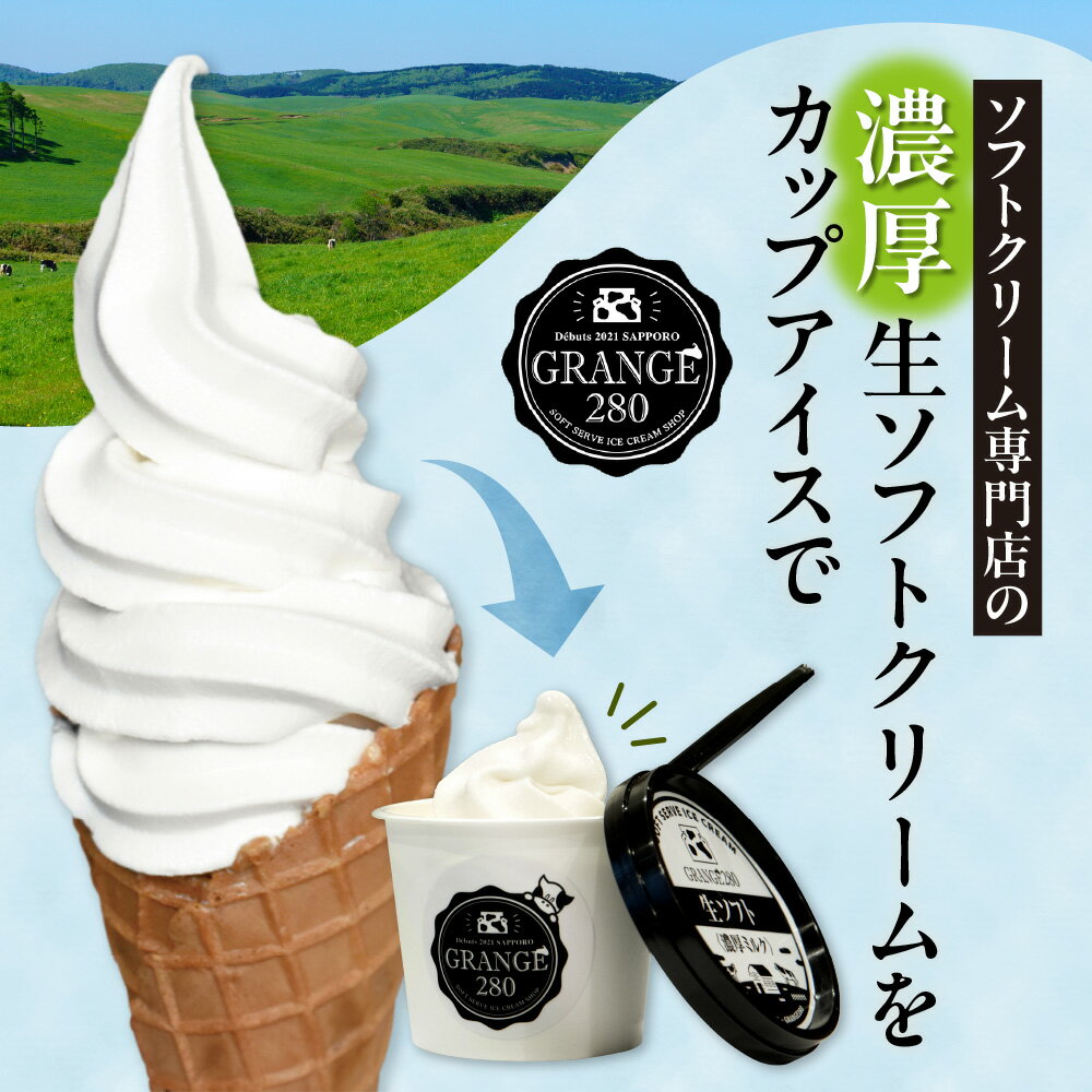 【ふるさと納税】 北海道産 牛乳使用★ 生ソフトクリーム アイス 2種 5個 計10個 各115ml セット 濃厚 クリーム ミルク とよとみ牛乳 生クリーム アイスクリーム ソフトクリーム なめらか コク お取り寄せ スイーツ デザート 冷凍 北海道 札幌市 - 画像3