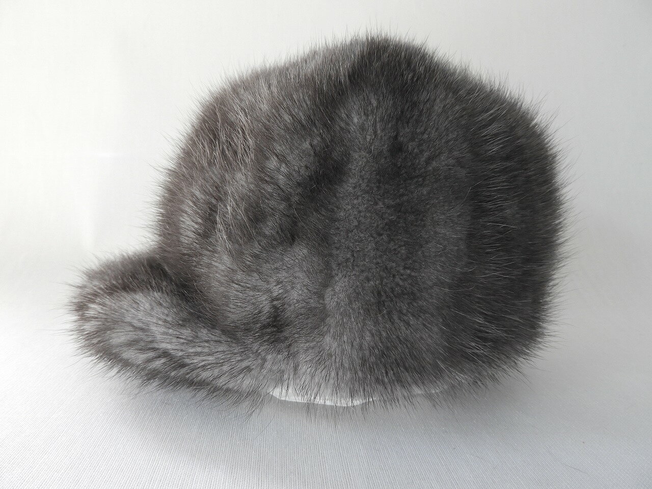 【ふるさと納税】ブルーアイリスミンクテール帽 サムネイル3