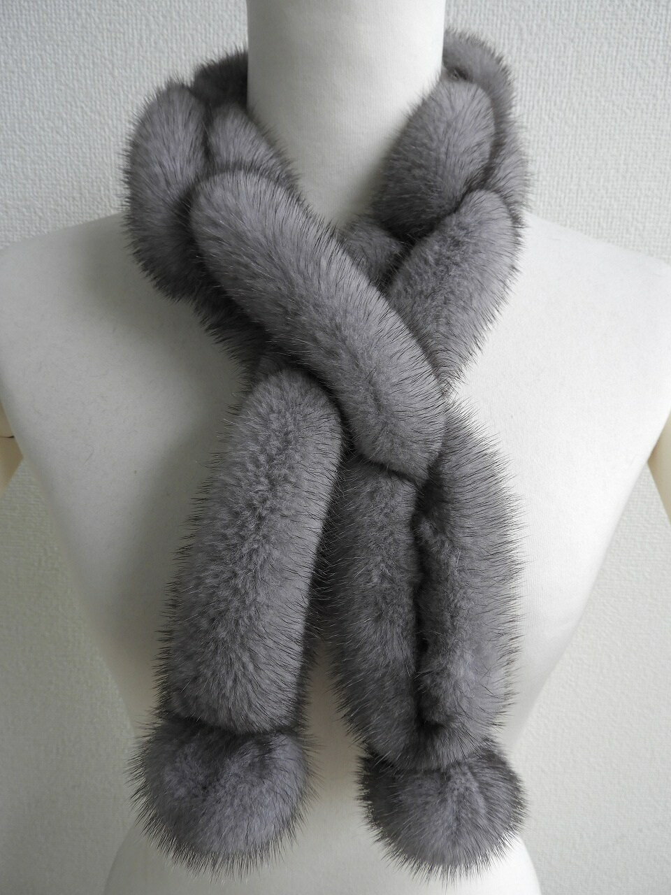 【ふるさと納税】ブルーアイリスミンクリングタイ サムネイル3