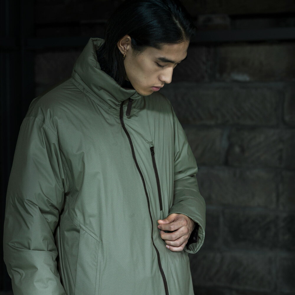 【ふるさと納税】＜選べるカラー・サイズ＞＜UNISEX＞北海道ダウン：RETAR NUY/レタールヌイ［TANNE/タンネ］ LONG DOWN COAT M/L/XL 3色展開 ロングダウンコート ジャケット ホワイトグースダウン 男女兼用 衣類 衣料 ファッション 送料無料 【2025年11月下旬より発送開始】 サムネイル3