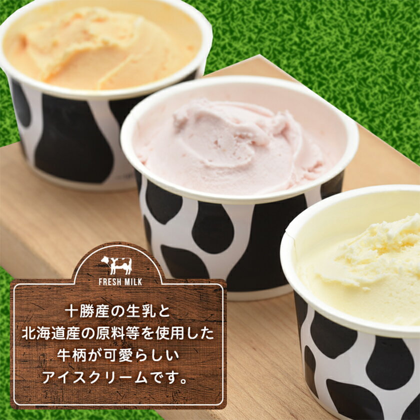 【ふるさと納税】十勝白い牧場アイスクリーム(17個/24個)_ アイス スイーツ ジェラート デザート 食べ比べ 詰め合わせ セット 北海道 帯広 人気 美味しい バニラ ストロベリー チョコ 【配送不可地域：離島】【G1205885】 サムネイル3