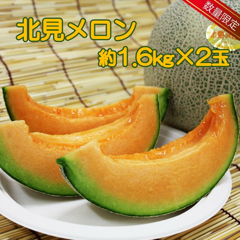 【予約：2026年7月上旬から順次発送】【特優品50箱限定！】JAきたみらいから直送する香り良く甘くてジューシーな北見メロン