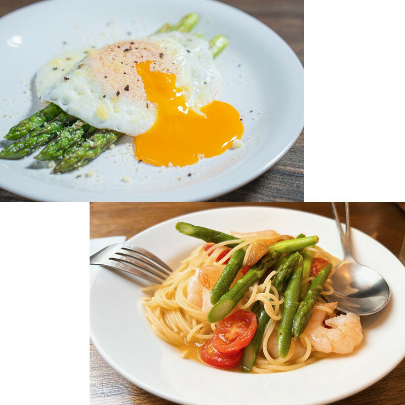 【ふるさと納税】【予約】【朝採れ直送！】ほんのり甘い春の味覚！北海道の露地グリーンアスパラ 1.2kg M～2L混合サイズ ( アスパラガス グリーン 北海道 オホーツク 甘い 旬 サラダ 肉巻き) - 画像3