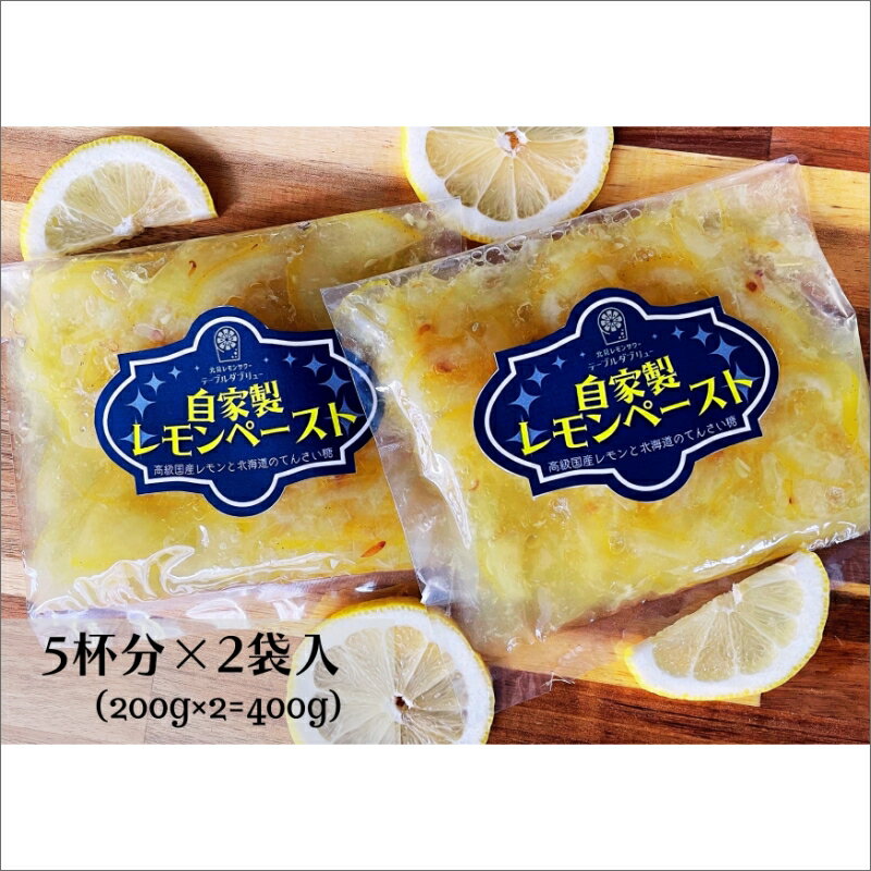 【ふるさと納税】レモンサワー専門店の自家製レモンペースト ( 加工品 国産 レモン れもん ペースト レモンサワー レモネード レシピ付き ) サムネイル3