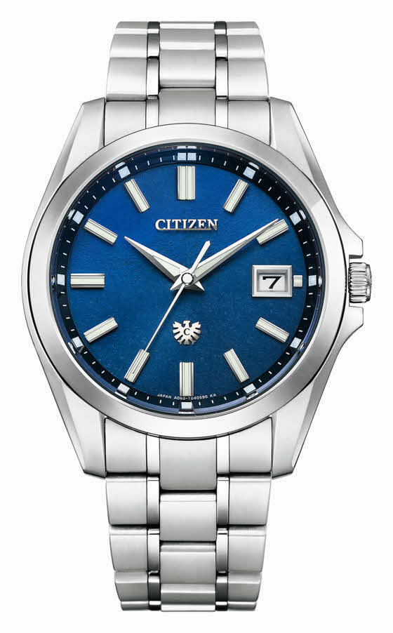 【ふるさと納税】CITIZEN ザ・シチズン AQ4091-56L 和紙文字板モデル 年差±5秒　北海道夕張市 サムネイル2