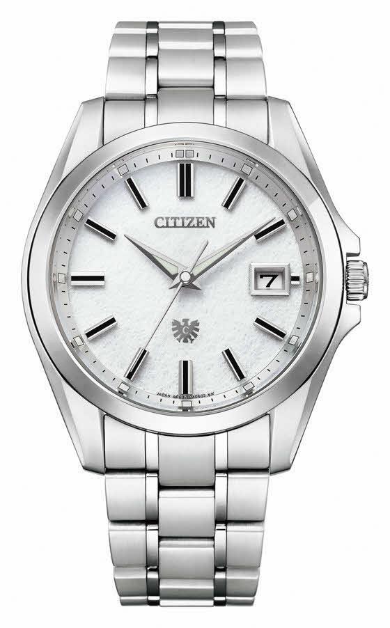 【ふるさと納税】CITIZEN ザ・シチズン AQ4091-56A 和紙文字板モデル 年差±5秒　北海道夕張市 サムネイル2