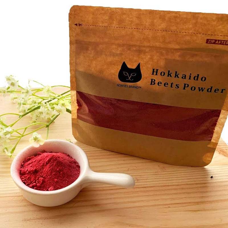 【ふるさと納税】北海道赤ビーツ パウダー(50g)＆スムージー(140g) EB8-0247 - 画像2