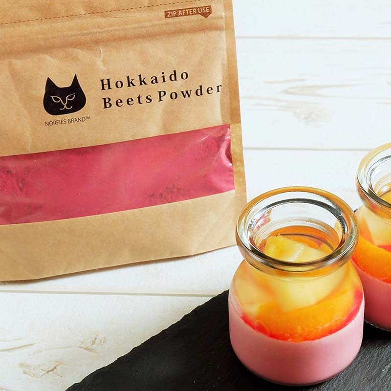 【ふるさと納税】北海道赤ビーツ パウダー(50g)＆スムージー(140g) EB8-0247 - 画像3