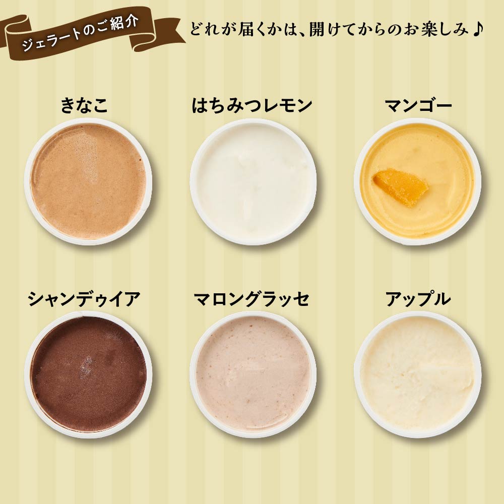 【ふるさと納税】【合計30個】ジェラートおまかせ30種（80ml×30個セット） EB8-0290 - 画像3