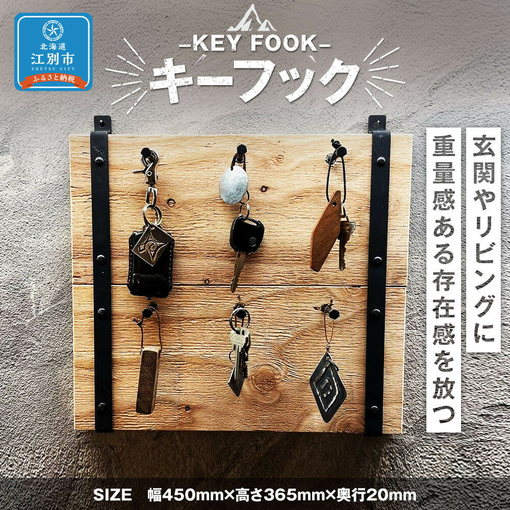 【ふるさと納税】KEY FOOK　キーフック | インテリア ファニチャー 人気 おすすめ 送料無料 サムネイル2
