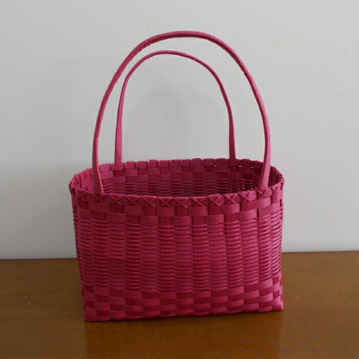 【ふるさと納税】14-64 ショッピングバック 3点セット(ラズベリー) サムネイル2