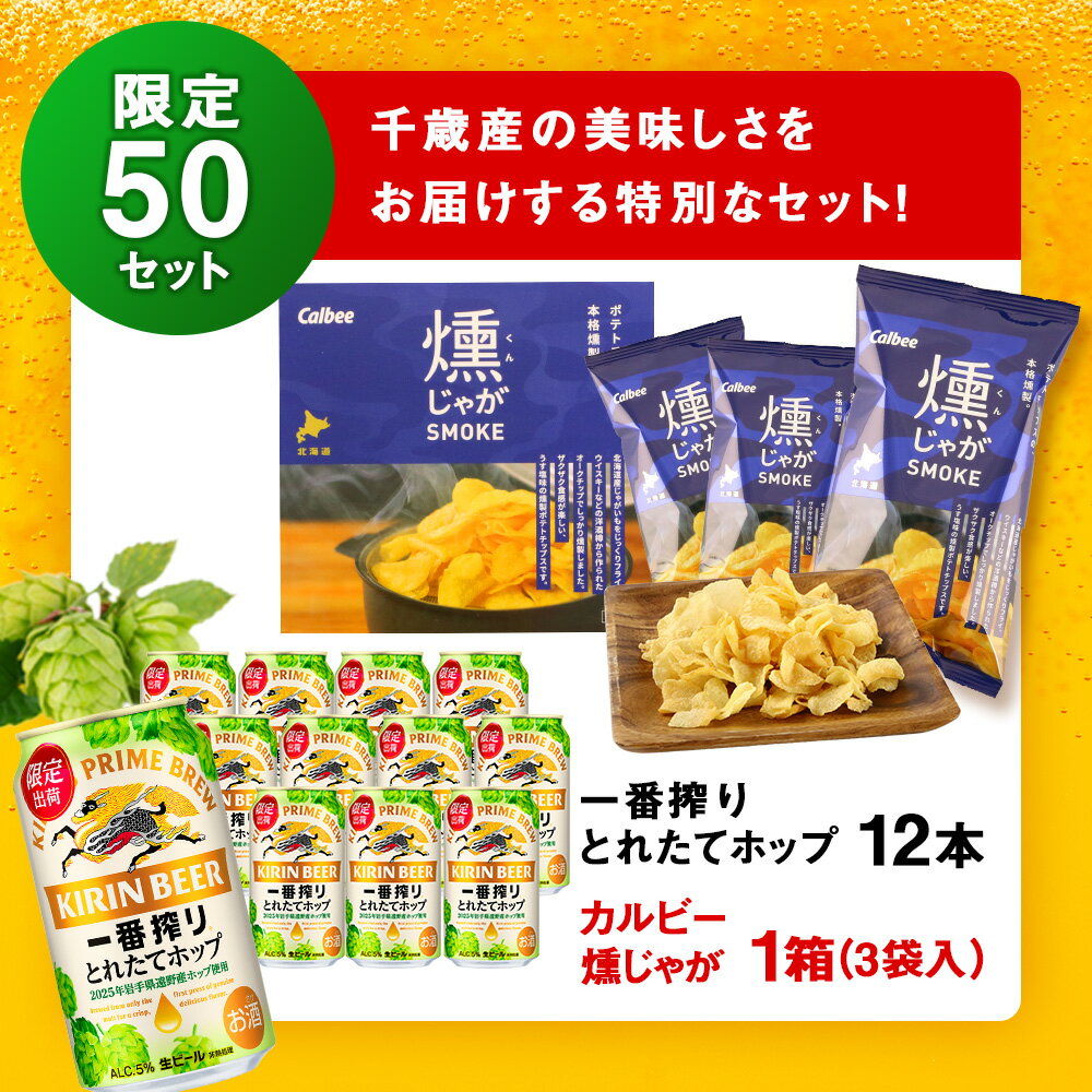 【ふるさと納税】一番搾り とれたてホップ 生ビール ＜ 北海道 千歳工場産＞ 350ml 選べる1ケース～6ケース 1ケース24本入 ビール 酒 キリン KIRIN北海道ふるさと納税 ビールふるさと納税 北海道 ギフト 内祝い お歳暮 酒【北海道千歳市】ビール ギフト ふるさと納税 サムネイル3
