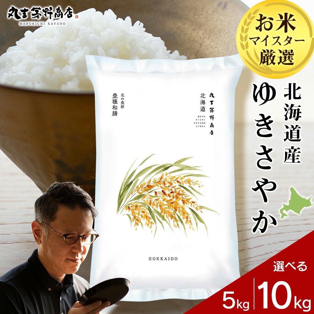 【令和7年産】 北海道産ゆきさやか 選べる5kg〜10kg 1袋5kg 10kgから真空パック対応米 お米 北海道産米 ゆきさやか 真空パック 米 北海道米 北海道産 北海道千歳市ギフト ふるさと納税