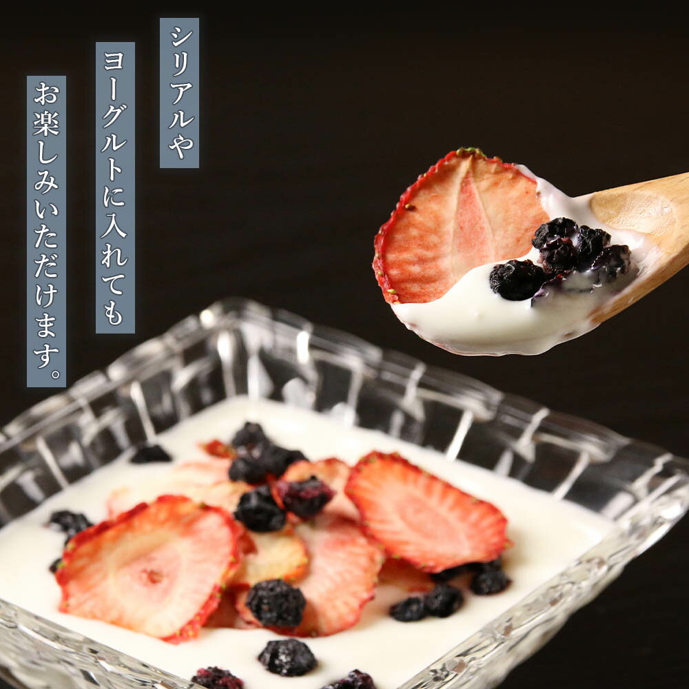 【ふるさと納税】 【ギフト用】《北海道産》無添加ドライフルーツ 〜イチゴ×ブルーベリー〜 無添加 ドライフルーツ イチゴ ブルーベリー 砂糖不使用【北海道千歳市】ギフト ふるさと納税 サムネイル3