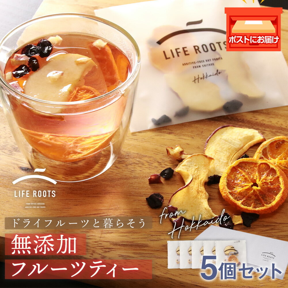 無添加 フルーツティー 5個セット お茶 フルーツ 果物 千歳 北海道 ギフトハスカップ リンゴ ミカンフルーツ 果物 セット ドライフルーツ【北海道千歳市】ギフト ふるさと納税