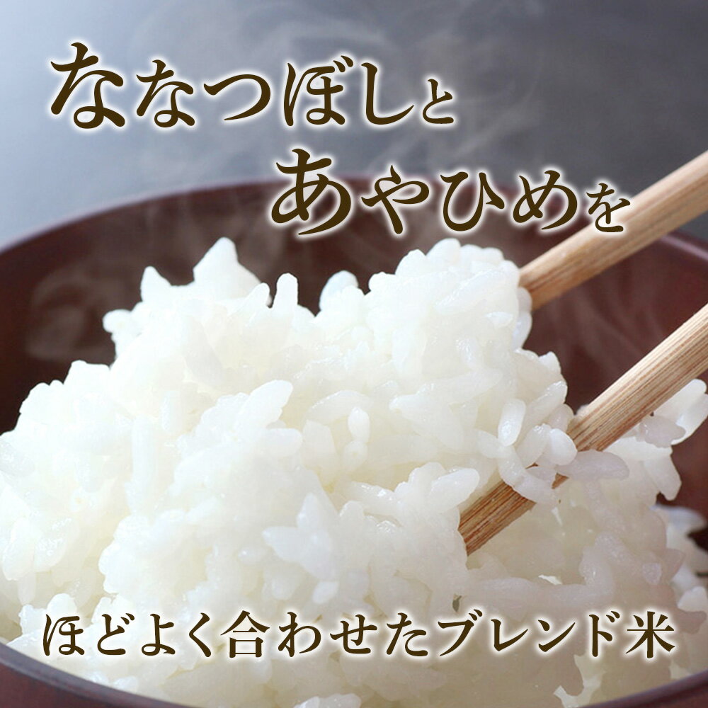 【ふるさと納税】【無洗米】北海道産 う米蔵5kg×2袋無洗米 米 ブレンド米 ななつぼし あやひめ ブレンド う米蔵 北海道米 北海道産 北海道千歳市ギフト ふるさと納税 - 画像2