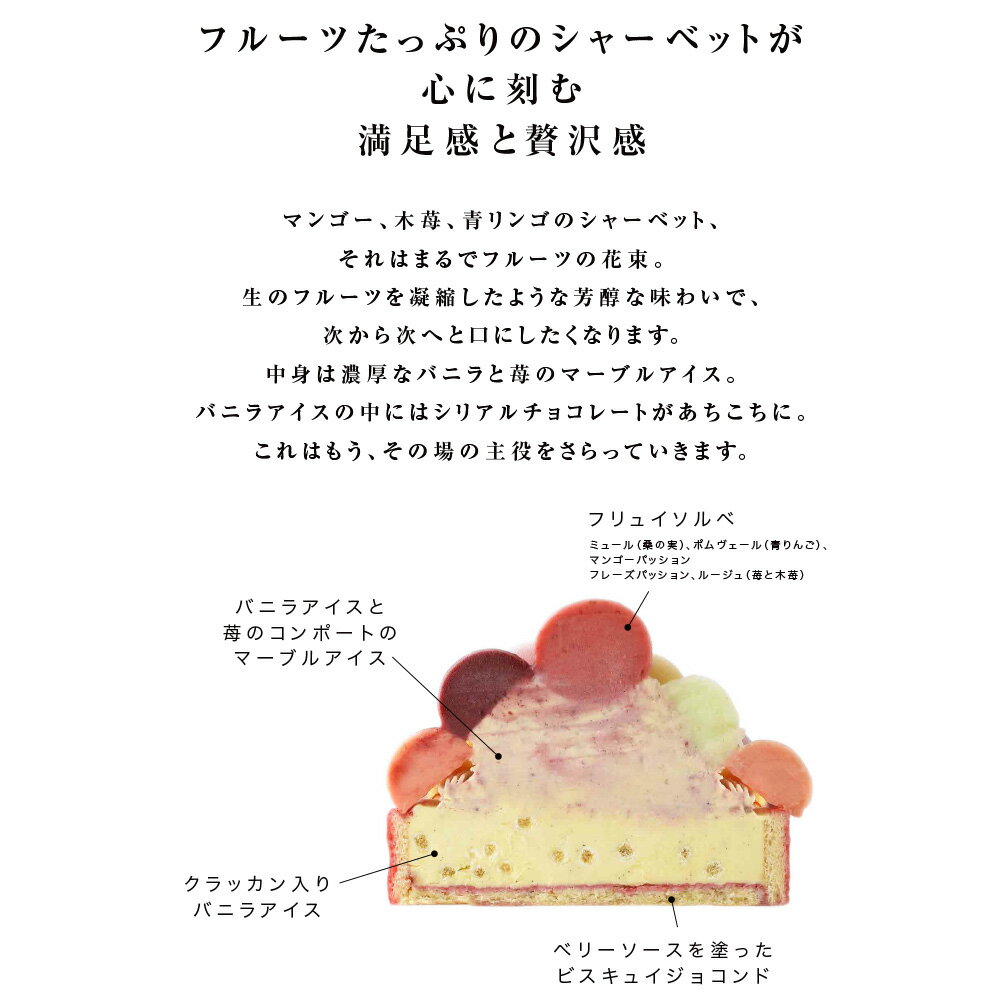 【ふるさと納税】 【グラッシェル】バルーンドフリュイ お取り寄せ スイーツ ケーキ お菓子 アイス アイスクリーム ふるさと納税 北海道 プレゼント ルタオ バレンタイン 北海道ふるさと納税 【北海道千歳市】 ギフト サムネイル3
