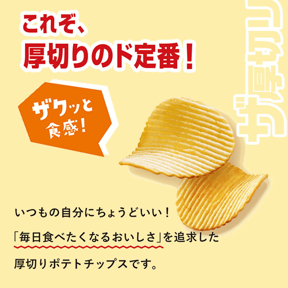 【ふるさと納税】ポテトチップス ザ厚切りのための 内容が選べる 2種セット (1セット計12袋) うすしお のりしお コンソメ スナック お菓子 北海道 千歳 ポテチ ポテトチップス 北海道ふるさと納税 千歳市 ふるさと納税【北海道千歳市】 ギフト ふるさと納税 サムネイル3