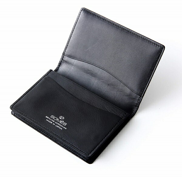 【ふるさと納税】 SOMES　DM-07　名刺入れ（ブラック）[12260594] - 画像3