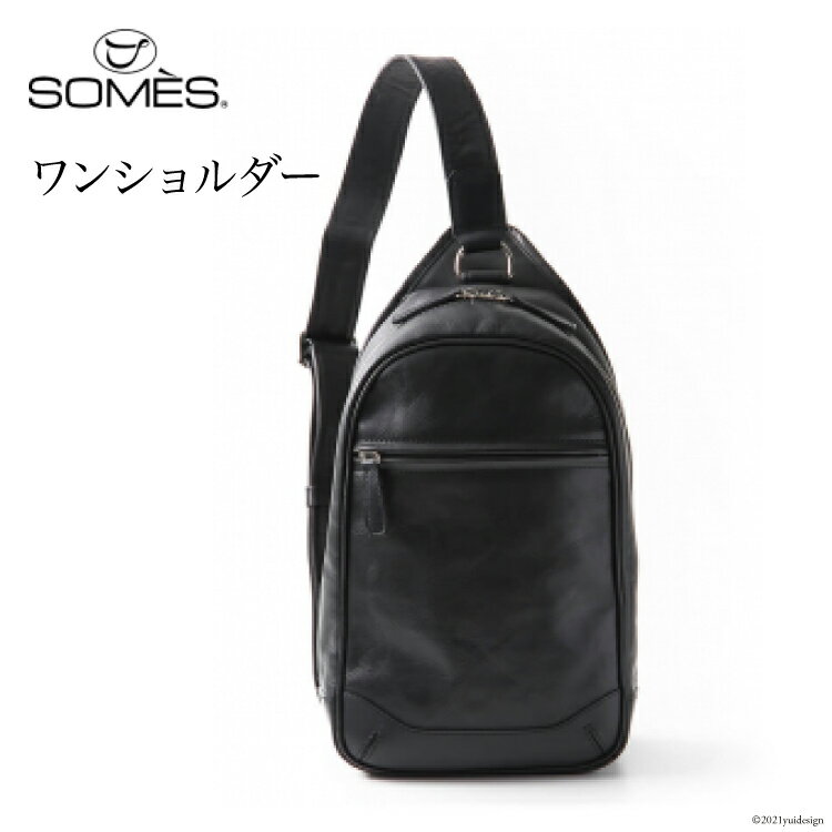 [TT-02] SOMES　TT-02ワンショルダー（ブラック） 革　革製品　革鞄　革バッグ　鞄　バッグ [12260213] レビューキャンペーン