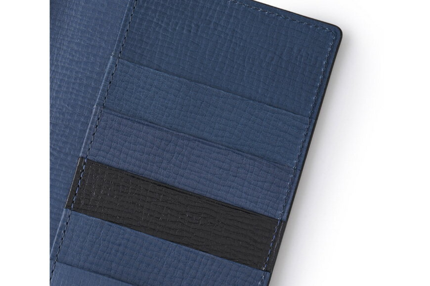 【ふるさと納税】 SOMES 財布 オフィサー 長財布 本革 ブラック 牛革 メンズ OF-01 薄い スリム [ソメスサドル 北海道 砂川市 12260287] ソメス 革 レザー 革製品 さいふ サイフ 小銭入れ 小銭 - 画像3