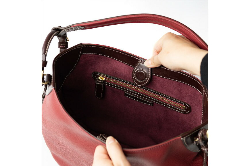 【ふるさと納税】 SOMES バッグ レディース イルザ IL-45 ショルダーM 選べる色 [ソメスサドル株式会社 北海道 砂川市 12260611] ソメス 本革 ショルダーバッグ カバン 鞄 革鞄 レザー 革 革製品 肩掛け レビューキャンペーン サムネイル3