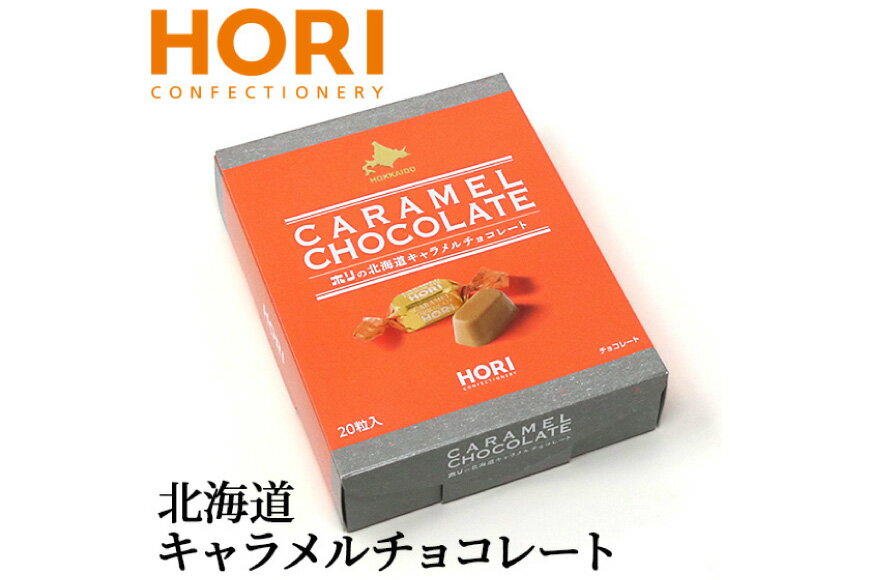 【ふるさと納税】 チョコレート 北海道キャラメルチョコレート 20粒入 1箱 [砂川ハイウェイオアシス観光 北海道 砂川市 12260827] チョコレート菓子 チョコ 菓子 お菓子 個包装 ばらまき スイーツ レビューキャンペーン サムネイル2