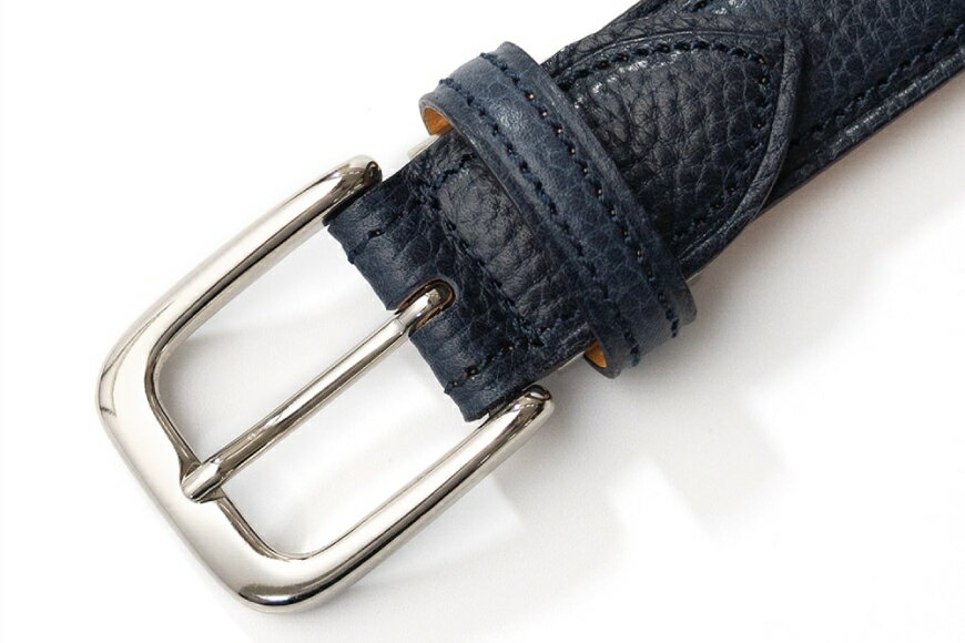 【ふるさと納税】 SOMES ベルト 本革 ギャロップ GL-11 【選べる色】ブラック ブラウン ネイビー [ソメスサドル 北海道 砂川市 12260642] ソメス メンズ レディース 革 レザー 革製品 カジュアル バックル 金具 - 画像2