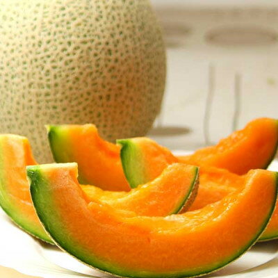 【ふるさと納税】2026年先行予約　富良野メロン　赤肉・青肉 2色セット 合計2玉入り_ メロン めろん フルーツ くだもの 果物 ふるーつ 富良野 北海道 赤肉 青肉 セット 詰合せ 食べ比べ 国産 産地直送 ギフト 贈答 高糖度 常温 2玉 人気 美味しい 【1313970】 サムネイル3