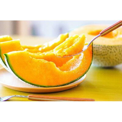 【ふるさと納税】【2026年発送　先行予約】富良野メロン(赤肉)化粧箱と品種お任せ約1.8kg～2玉入【1405314】 サムネイル2