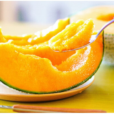 【ふるさと納税】【2026年発送　先行予約】富良野メロン1.3kg～1,5kg1玉入り【1511792】 サムネイル2