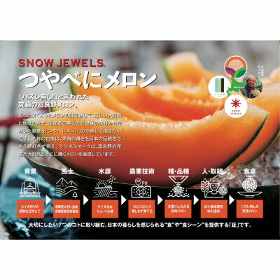【ふるさと納税】つやべにメロン1玉入箱(2kg以上)北海道富良野産 赤肉_ メロン めろん フルーツ くだもの 果物 ふるーつ 富良野 北海道 富良野メロン 赤肉 国産 産地直送 ギフト 贈答 高糖度 人気 おすすめ 美味しい 1玉 甘い 送料無料 【1257181】 サムネイル2