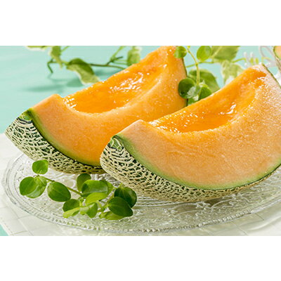 【ふるさと納税】【2026年発送】北海道富良野産 赤肉メロン 大玉 2玉(1玉2.8kg前後)　富良野メロン_ メロン めろん 富良野メロン 赤肉 大玉 フルーツ くだもの 果物 ふるーつ 青果 北海道 富良野 産直 産地直送 甘い 高糖度 贈答 ギフト 常温 季節限定 人気 【1520604】 サムネイル3