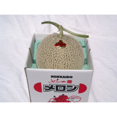 【ふるさと納税】【2026年発送】富良野メロン　大玉　赤肉メロン1玉(2.3kg以上)【1408202】 サムネイル2