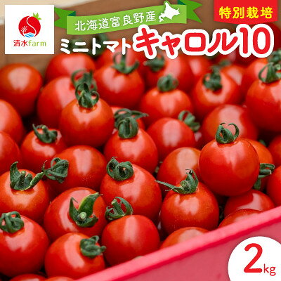 【2026年発送】清水farm【ミニトマト2kg】(品種:キャロル10)【1687595】