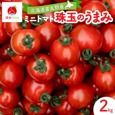 【2026年発送】清水farm【ミニトマト2kg】『珠玉のうまみ』【1687846】
