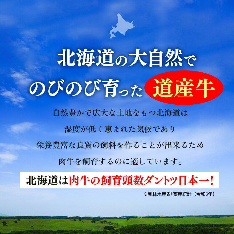 【ふるさと納税】牛肉 ステーキ 赤身　美味しさは赤身にあり！石狩めしやきらくのロースステーキ（360g）(180x2枚）　石狩 いしかり 国産牛 国内産 北海道 1人前 2人前 熟成肉 赤身肉 ビーフ ステーキ肉 カット済み 2枚 2個 - 画像2