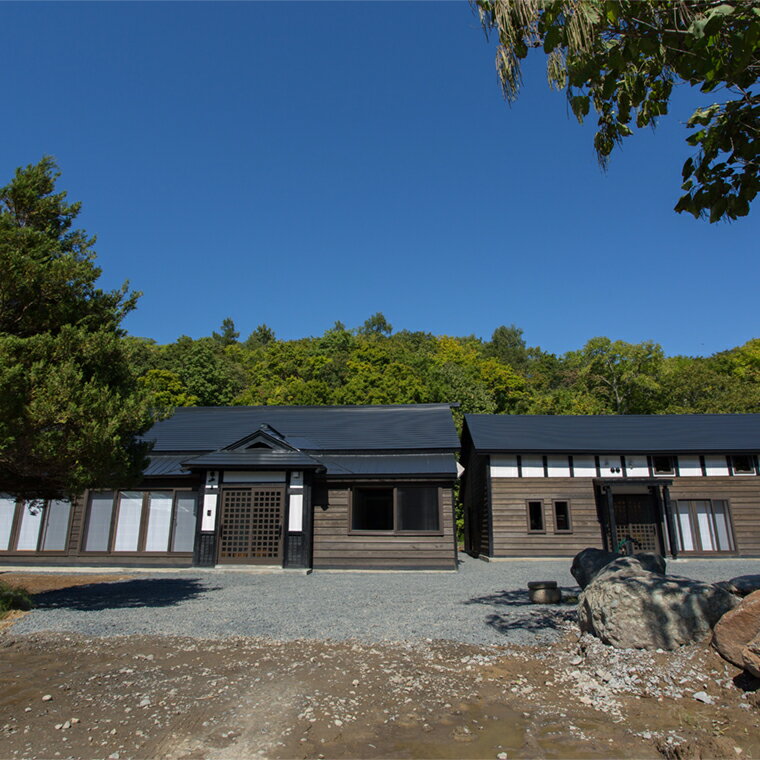 【ふるさと納税】宿泊 旅行 ギフト　古民家の宿「Solii」 食事券（夕食（のし対応）・朝食）1名様分　北海道 石狩市 いしかり 旅行券 チケット トラベル 家族旅行 一棟貸し 貸別荘 日本建築 伝統 和室 グルメ - 画像2