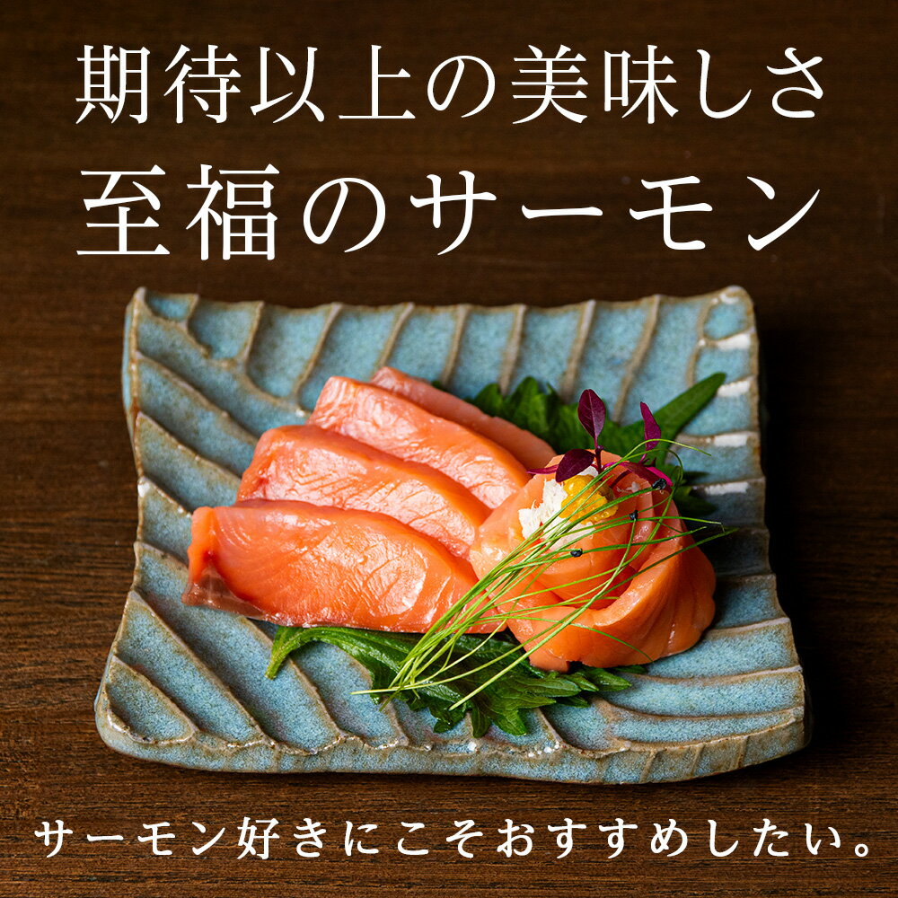 【ふるさと納税】 ロイヤルサーモン トラウトサーモン 選べる1kg〜2kg 小分け 刺身 サーモン 鮭 海鮮 魚 さけサーモン 塩づけ 刺身 塩蔵 サケ 人気 北海道 海鮮食品 魚介類 ランキング パーティ おつまみ 冷凍 サムネイル2
