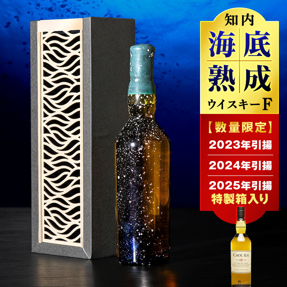 選べる知内海底熟成ウイスキー 【2024年引き揚げ】【2025年引き揚げ】知内海底熟成ウイスキー F知内町 ふるさと納税 北海道ふるさと納税 北海道 ウイスキー 海底ウイスキー 海底熟成 洋酒 海底酒