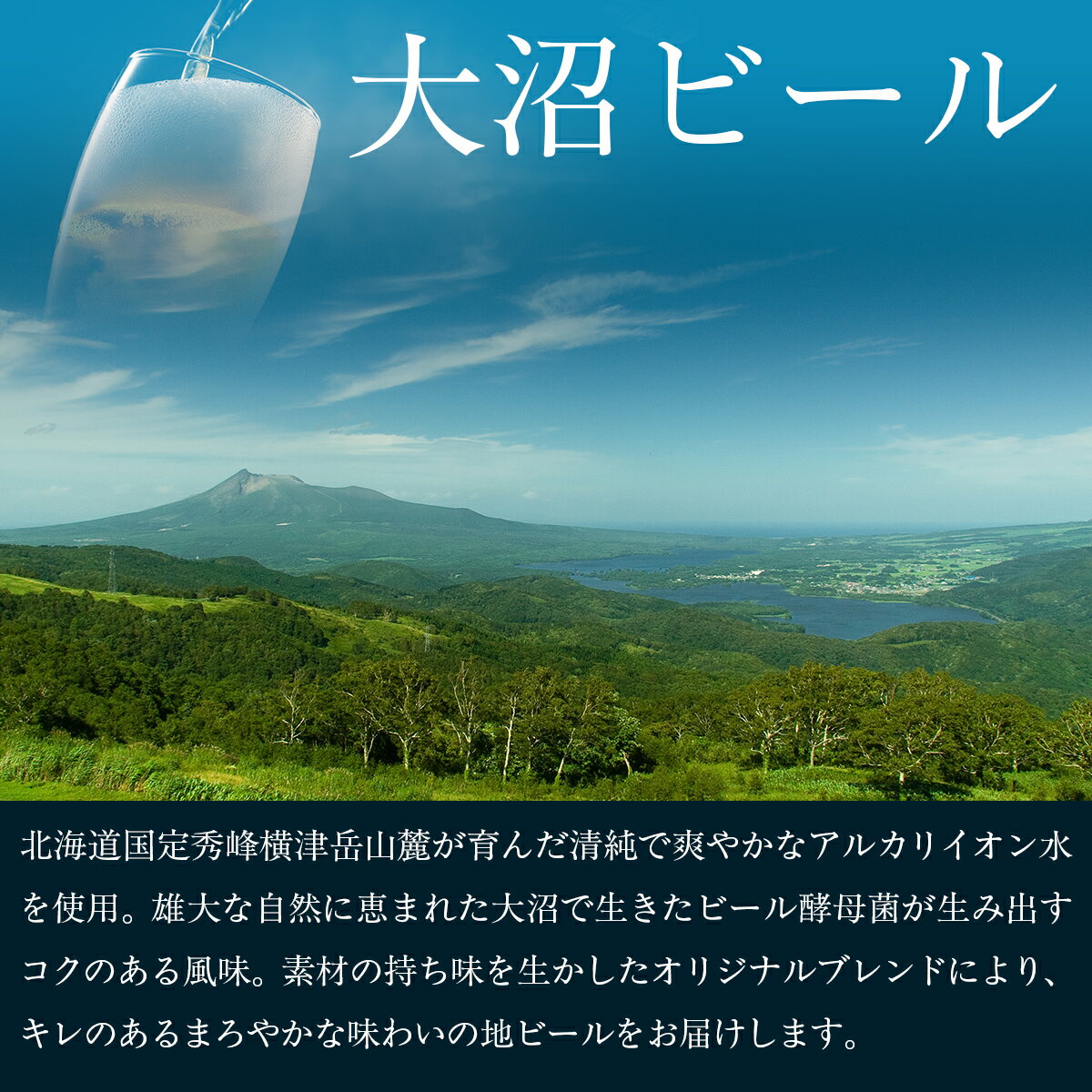 【ふるさと納税】【金賞受賞】大沼ビール330ml 10本入 ギフトセット （ケルシュ3本・アルト3本・IPA2本・スタウト2本） 飲み比べ 大沼ビール アルカリイオン水 ビール 麦酒 お酒 麦芽 ホップ ギフト セット アルコール NAH002 サムネイル2