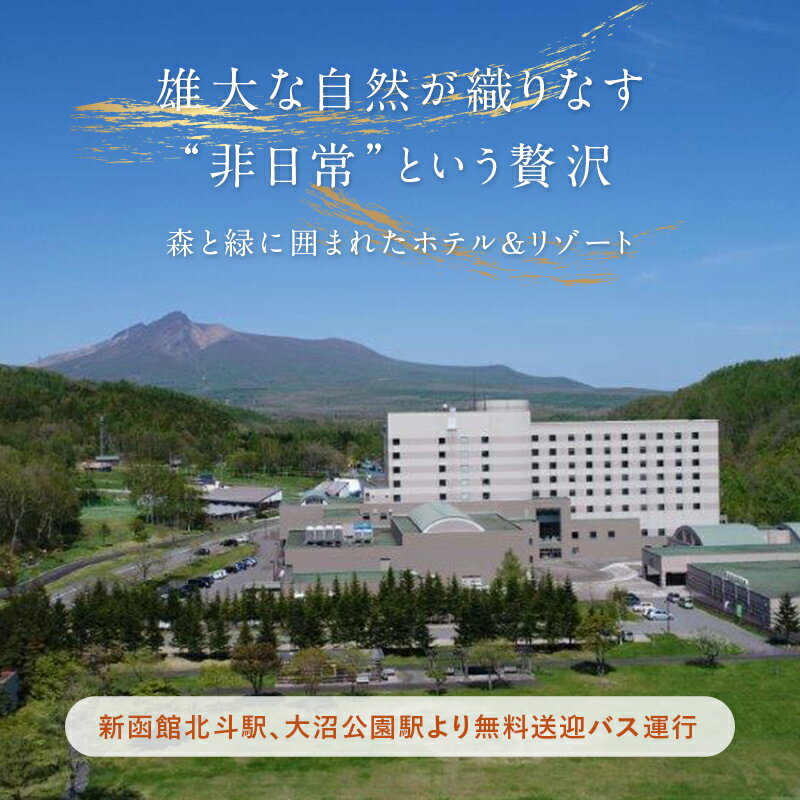 【ふるさと納税】 グリーンピア大沼 ペア宿泊券 1泊朝食（朝食付）スタンダードコース ＜グリーンピア大沼株式会社＞ 旅行 観光 ホテル アウトドア 北海道 森町 ふるさと納税 mr1-0226 - 画像2