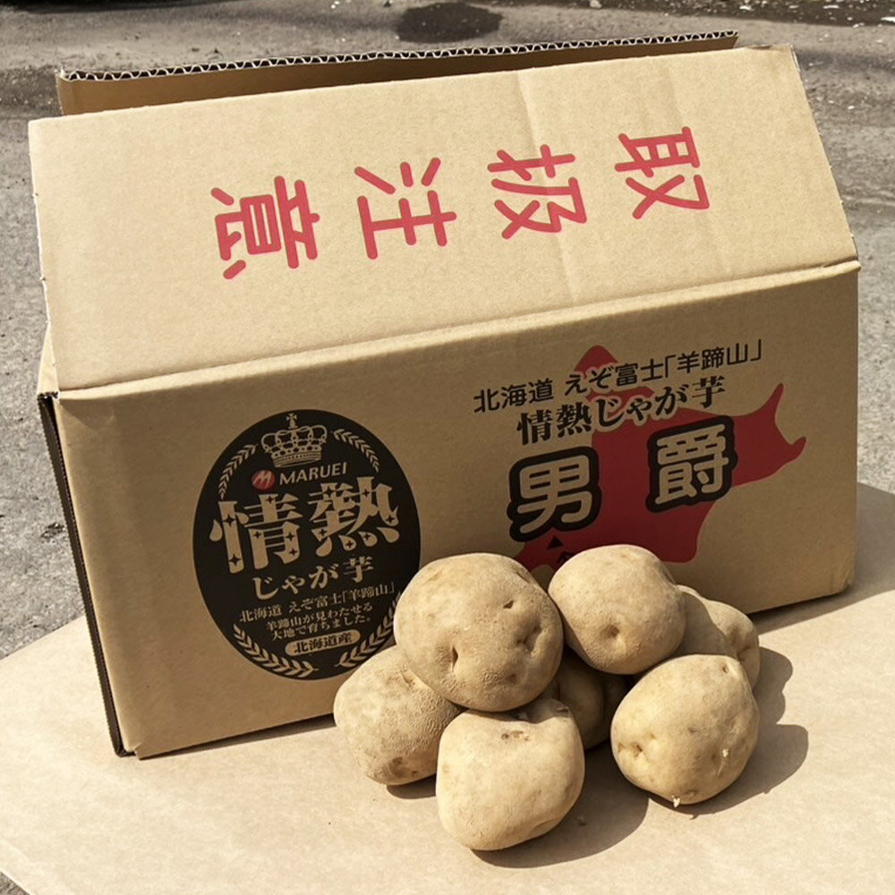 【ふるさと納税】北海道産情熱じゃが芋 男爵/北あかり 約5kg/約10kg 〈選べる種類・内容量〉 Lサイズ じゃがいも 男爵イモ 芋 先行受付 先行予約 京極町産 北海道産 国産 送料無料 【2026年10月上旬・10月下旬～12月上旬に順次発送予定】 - 画像3
