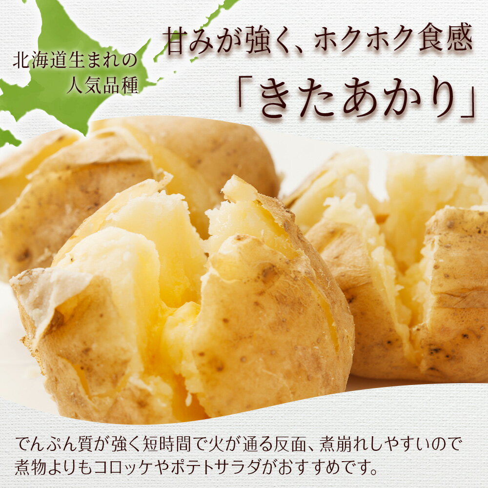 【ふるさと納税】【2026年秋頃出荷】じゃがいも＆かぼちゃ野菜セット（じゃがいも5kg＆かぼちゃ5球×2個） 有機質100％肥料 天ぷら きたあかり 南瓜 くりゆたか7北海道ふるさと納税 積丹町 ふるさと納税 北海道 野菜 減農薬 通販 ギフト 贈答品 贈り物【沖縄配送不可】 - 画像2