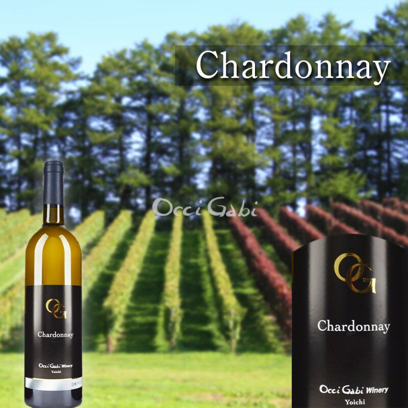 【ふるさと納税】どんなお料理にも良く合う オチガビ・シャルドネ 黒ラベル 白ワイン 1本 750ml ワイン シャルドネ ぶどう お酒 酒 贈り物 プレゼント ギフト ふるさとの誇り 北海道 余市町 オチガビワイナリー お取り寄せ 送料無料 サムネイル3