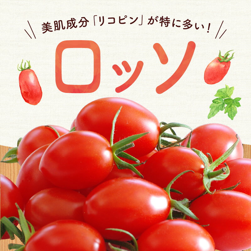 【ふるさと納税】【容量が選べる】【先行予約2026年7月】子供も大好き！フルーツのように甘いミニトマト2種 トマトベリー & Nicoロッソ 完熟トマト 樹上完熟 甘いトマト ジューシー フルーツトマト ハート型 可愛い 野菜 夏野菜 トマト 新鮮 産地直送 北海道 余市町 送料無料 - 画像3