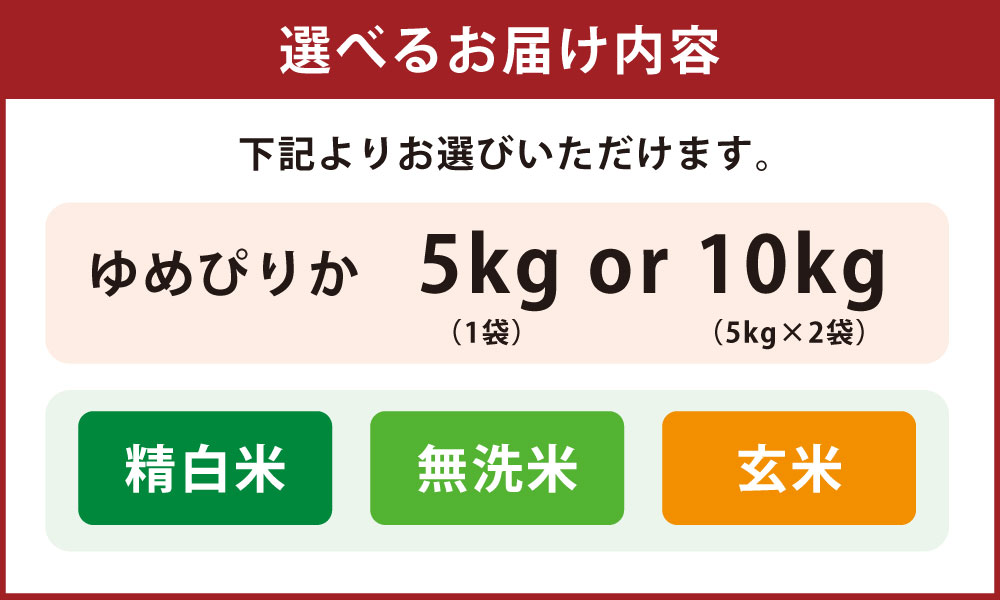 【ふるさと納税】【令和7年産】ゆめぴりか（選べる 精白米 / 無洗米 / 玄米 / 5kg / 10kg（5kg×2袋））栽培期間中農薬化学肥料不使用 たかすタロファーム 北海道 鷹栖町 たかすタロファーム 米 コメ こめ ご飯 白米 お米 ゆめぴりか 送料無料 - 画像3